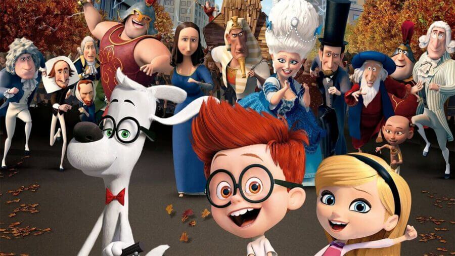 mr peabody and sherman new on netflix august 12th