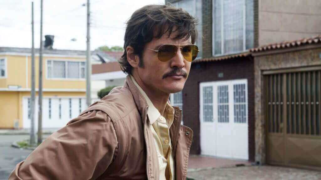 PEDRO PASCAL stars in NARCOS.