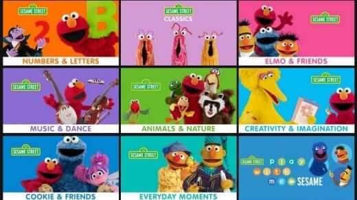 Sesame Street Catalogue Netflix