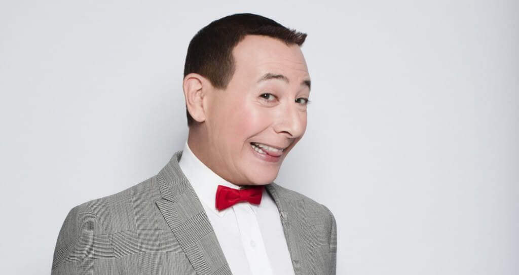 Paul Rueben reprising his role in Pee-wee's Big Holiday