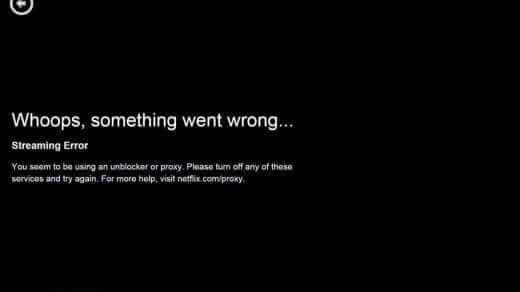Netflix Error.0 1