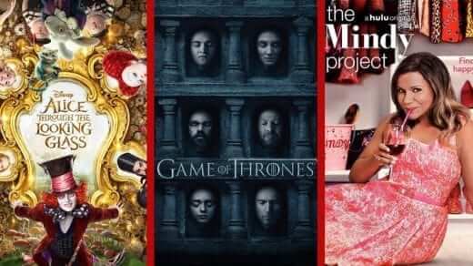 netflix dvd game of thrones alice mindy