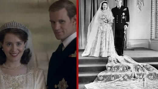 queen elizabeth wedding photo netflix the crown