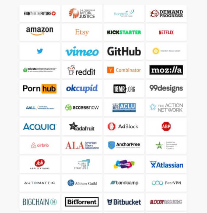 Participants July Net Neutrality