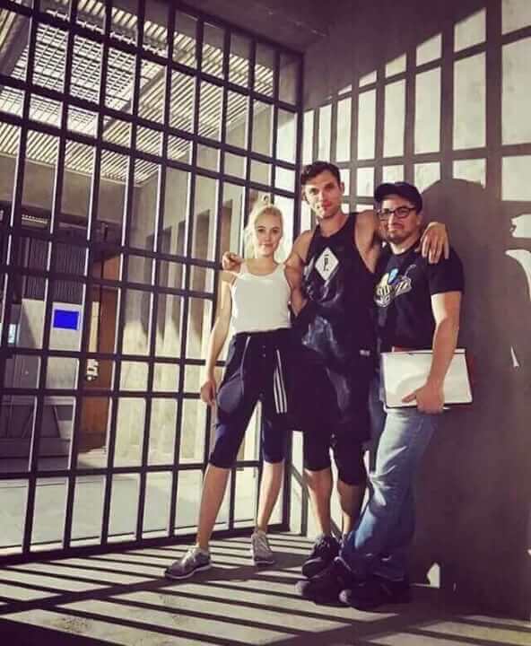 Director With Cast Of Tau