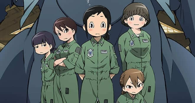 From left to right: Ririko, Eri, Hisone, Nao (Bottom Right), and Mayumi