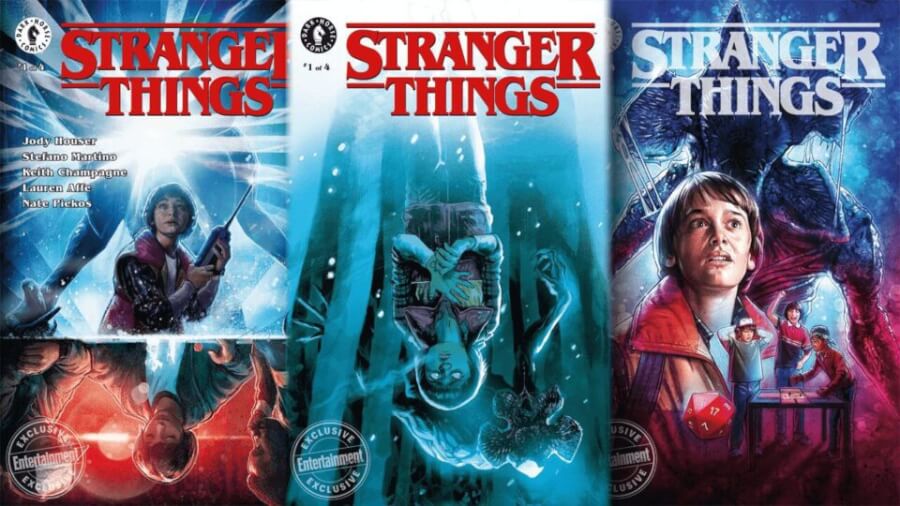 Strangerthings Comic Variations