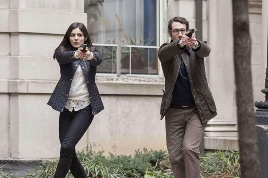 Josh Groban And Monica Barbaro The Good Cop Netflix