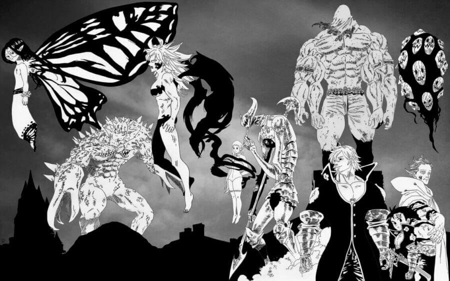 Seven Deadly Sins Season Ten Commandments