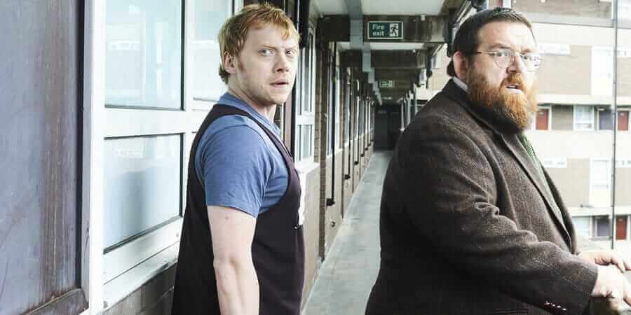 Nick Frost And Rupert Grint In Sick Note