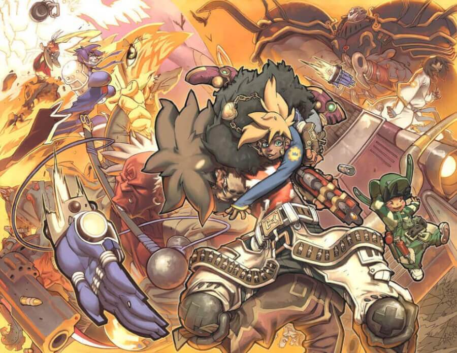 The Art Of Cannon Busters Netflix