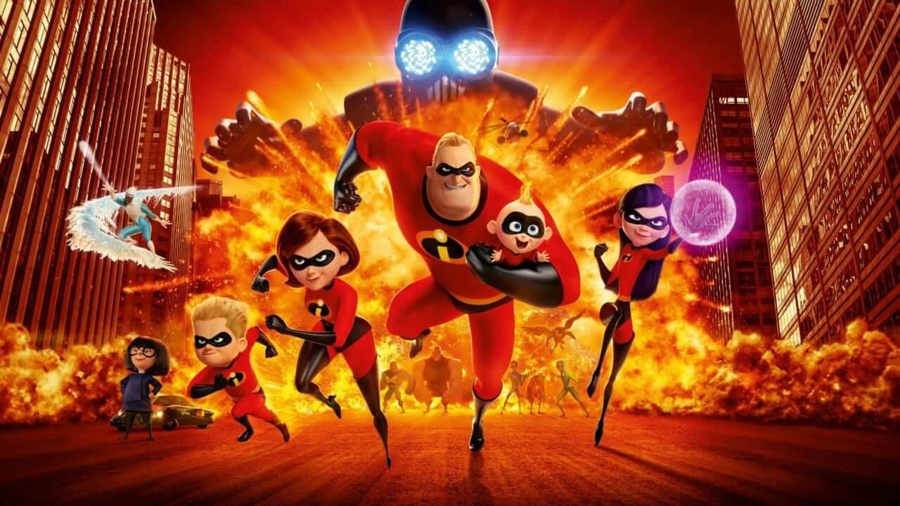 The Incredibles 2 now on Netflix - Copyright Disney.