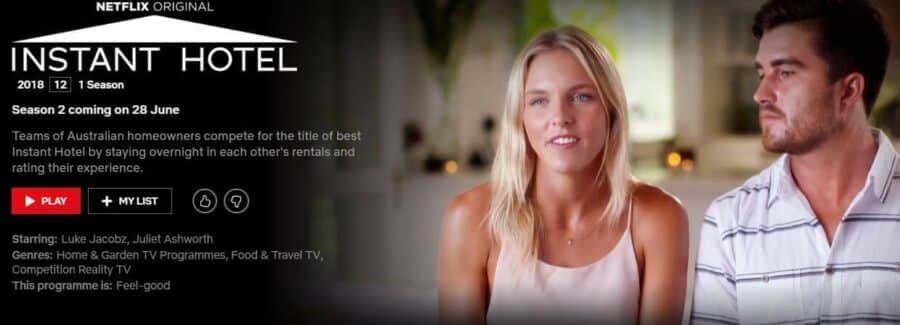 Instant Hotel Season Netflix Release Date