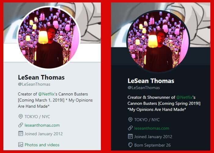 Le Sean Thomas Cannon Buster Tweets