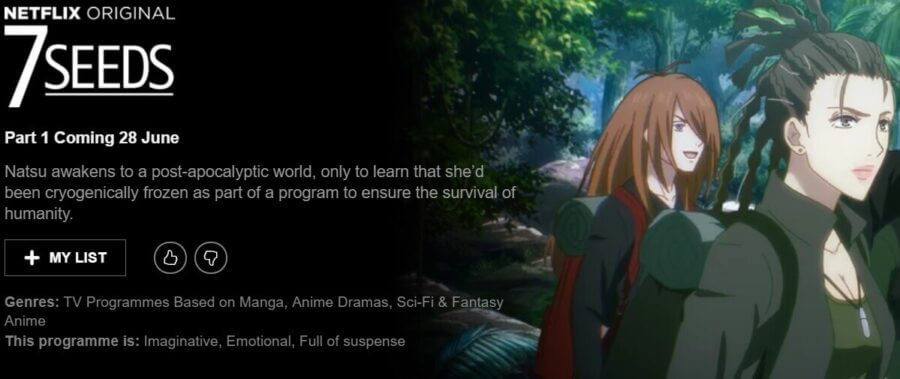 Seeds Release Date Netflix