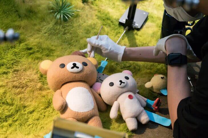 Rilakkuma And Kaoru Behind The Scenes