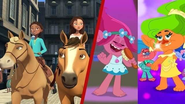 Trolls Spirit Riding Free Preview April