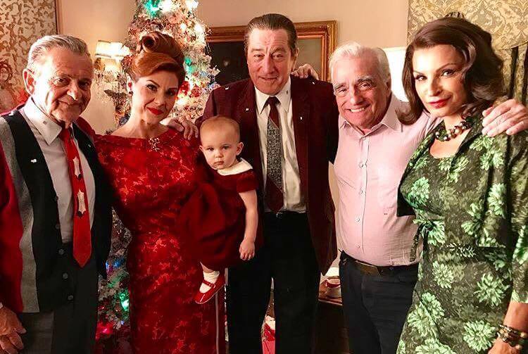 The Irishman Netflix Christmas Cast Photo