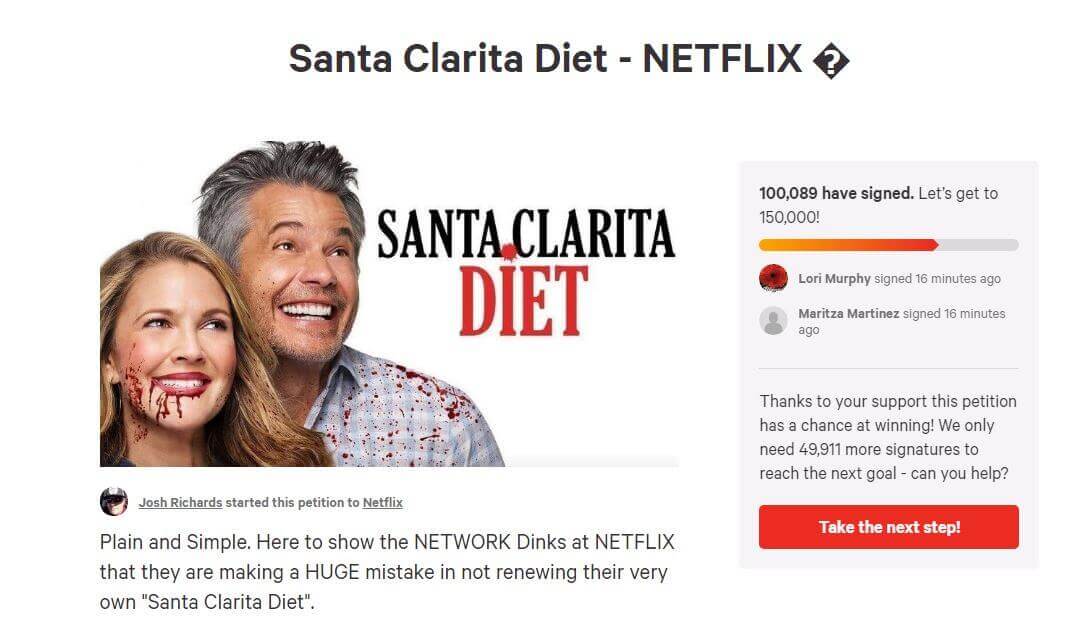 Santa Clarita Diet Petition