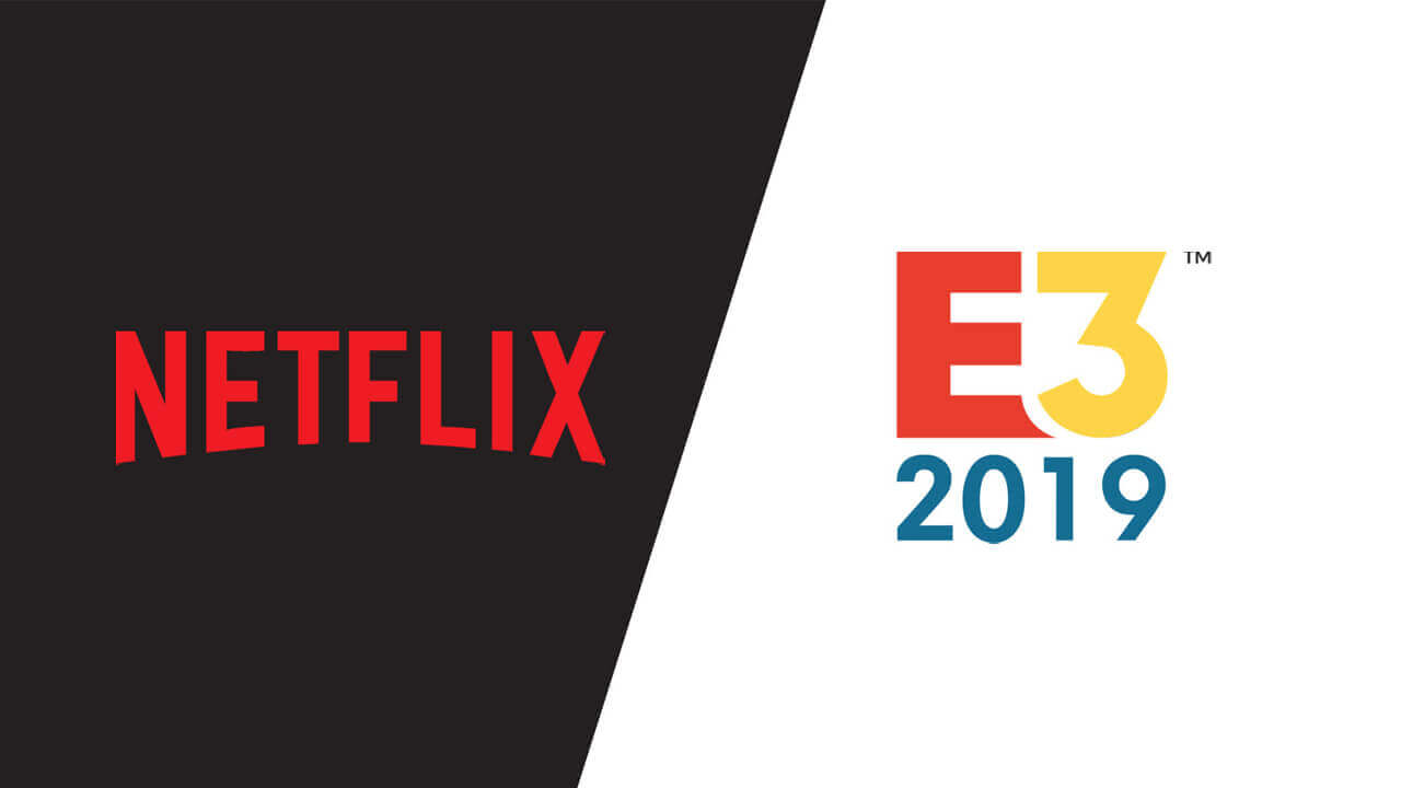 Netflix Logo and E3 2019 Logo