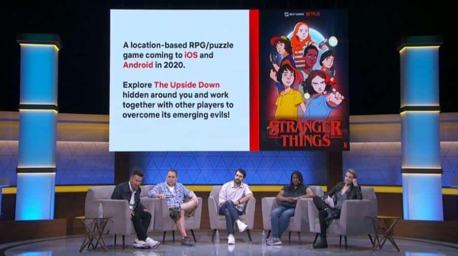 Netflix's E3 panel in 2019