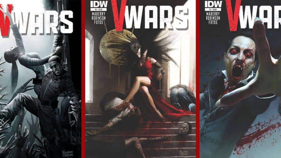 V Wars Season Netflix Comic Art Work