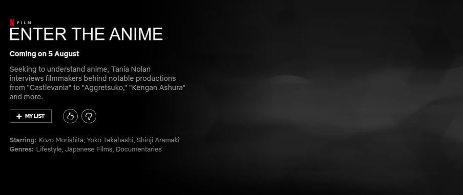 Enter The Anime Release Date