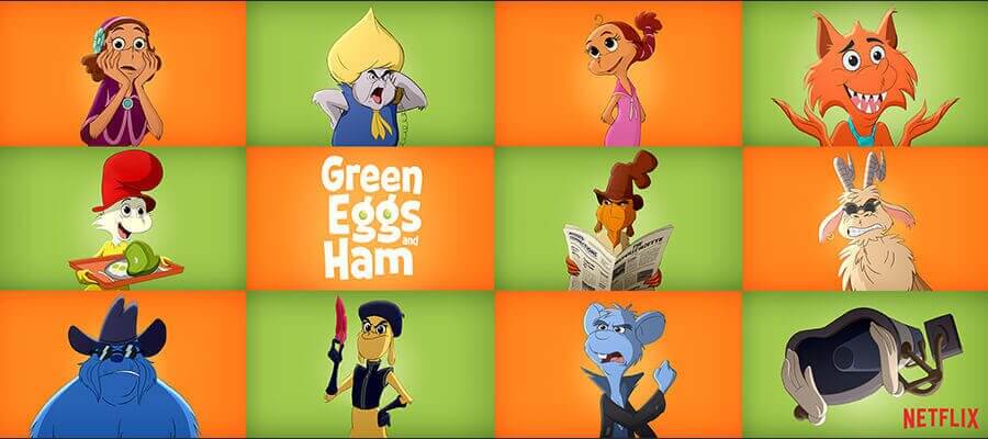 Green Eggs And Ham Character Grid