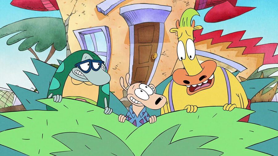 Rocko Modern Life Static Cling Netflix Release
