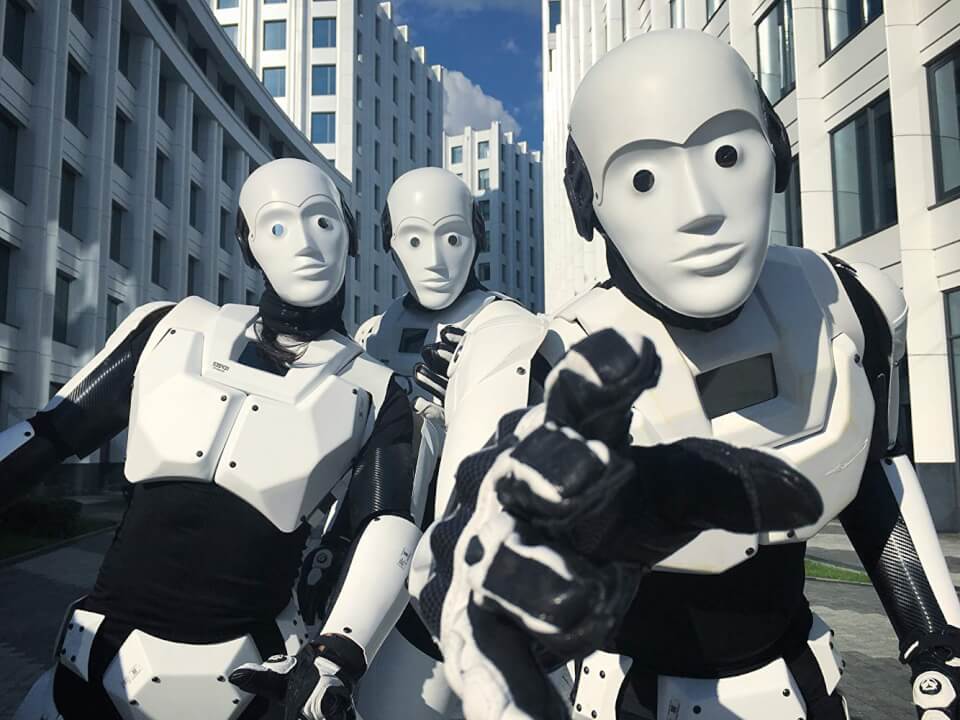 Better Than Us Russian Original Season On Set Robots