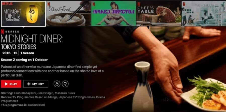 Midnight Diner Netflix Season Release Date