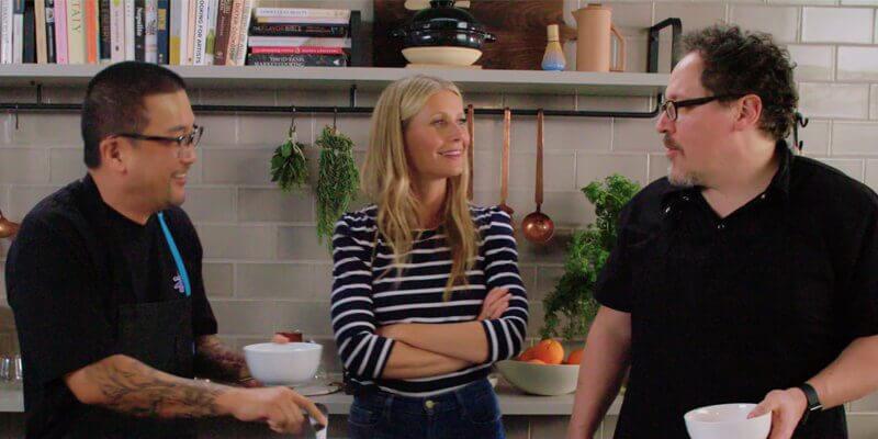 The Chef Show All Celebrity Appearences Gwyneth Paltrow