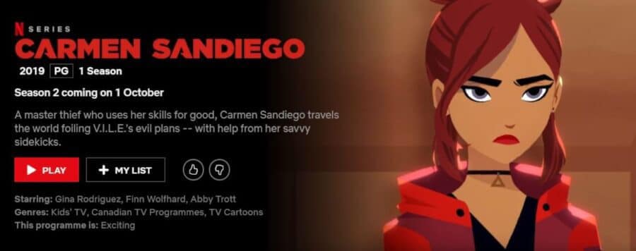 Season Release Date Carmen Sandiego