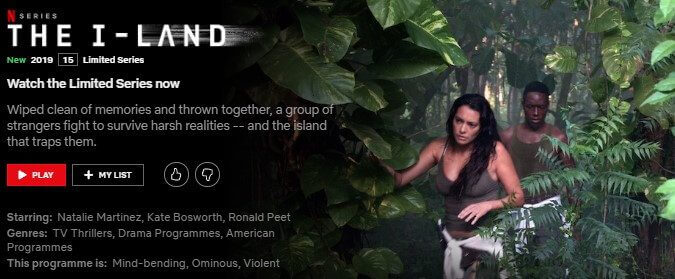 The I Land Limited Series