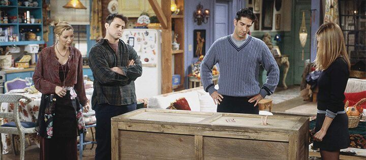 Every Friends Halloween Episode On Netflix The One With Chandler In A Box