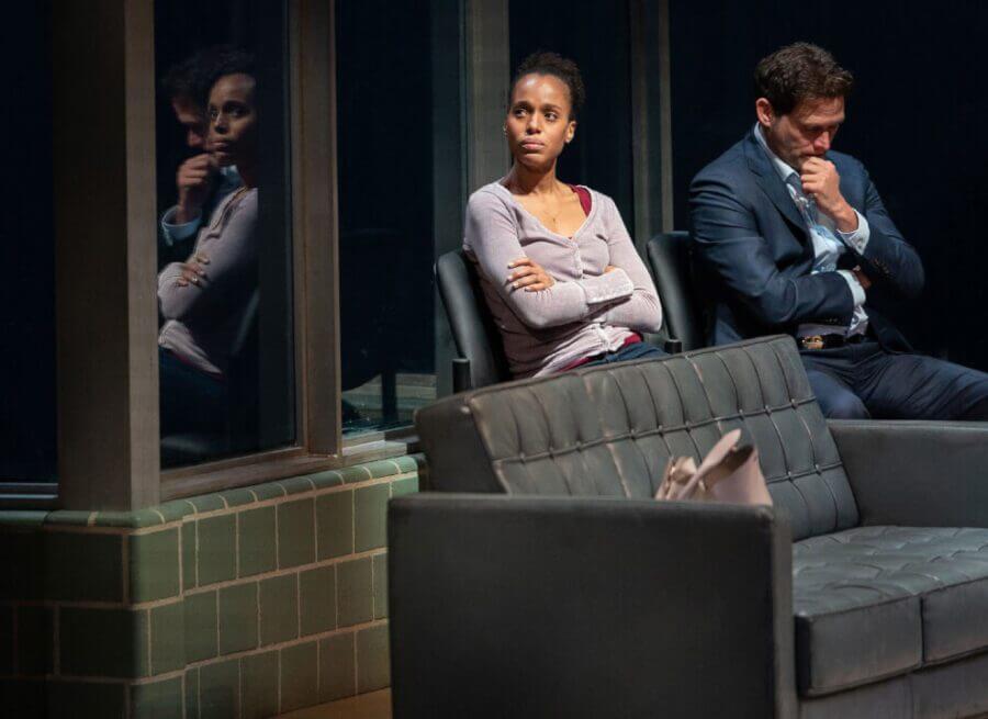 Kerry Washington Steven Pasquale In American Son Photo By Peter Cunningham