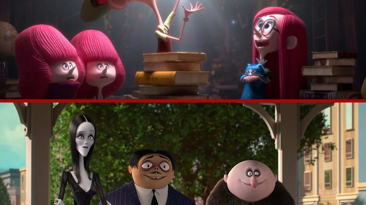 Addams Family The Willoughbys Netflix Comparison