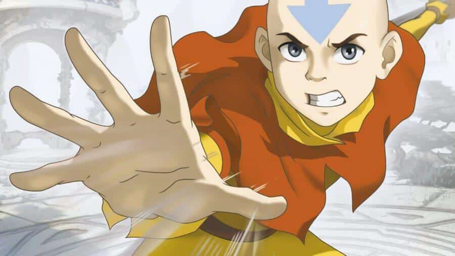 A picture of Aang, the protagonist of Avatar: The Last Airbender who will soon make his Netflix debut