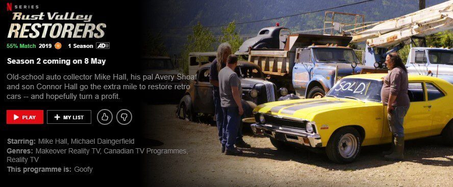 Rust Valley Restorers S Release Date