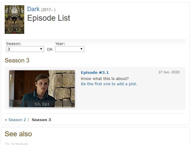 ‘Dark’ Season 3 Confirmed for June 2020 Netflix Release