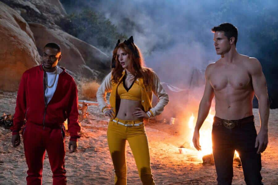 Robbie Amell Bella Thorne Cast The Babysitter Netflix