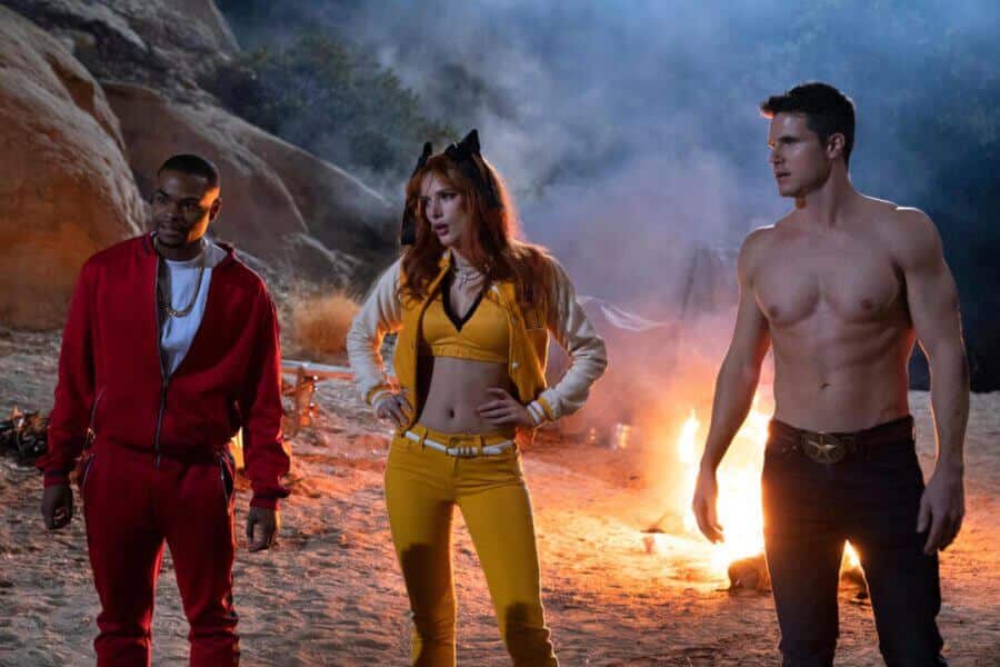 robbie amell bella thorne cast the babysitter 2 netflix