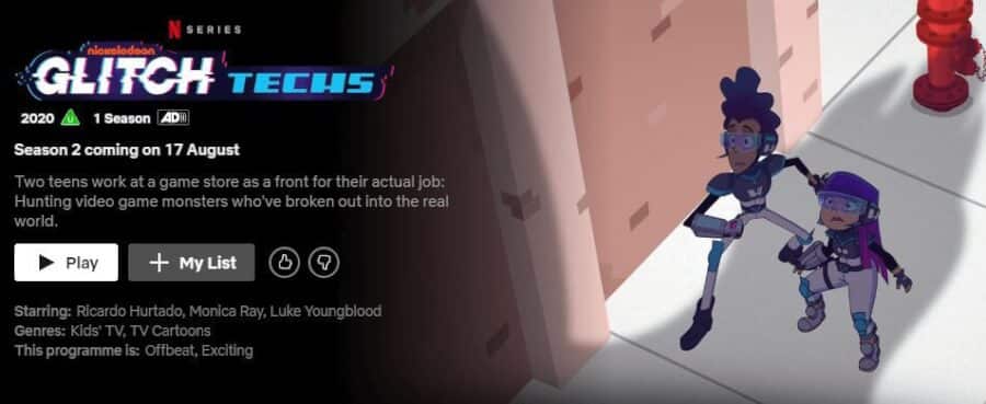Glitch Techs Season Release Date August