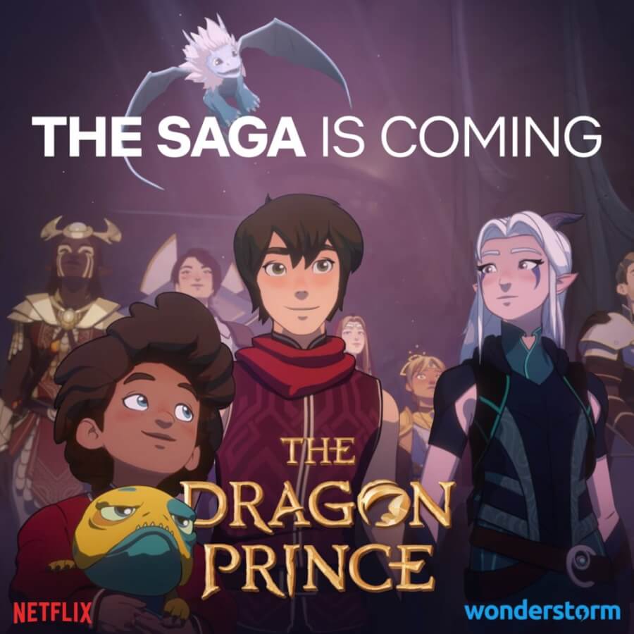 the saga is coming the dragon prince