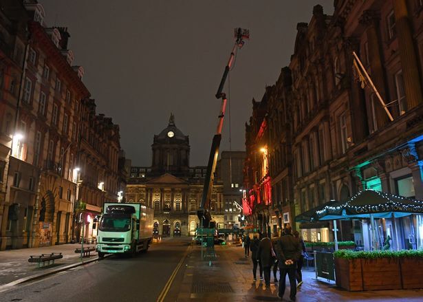 Filming Props In Liverpool For Netflix Series The Irregulars Photo By Colin Lane