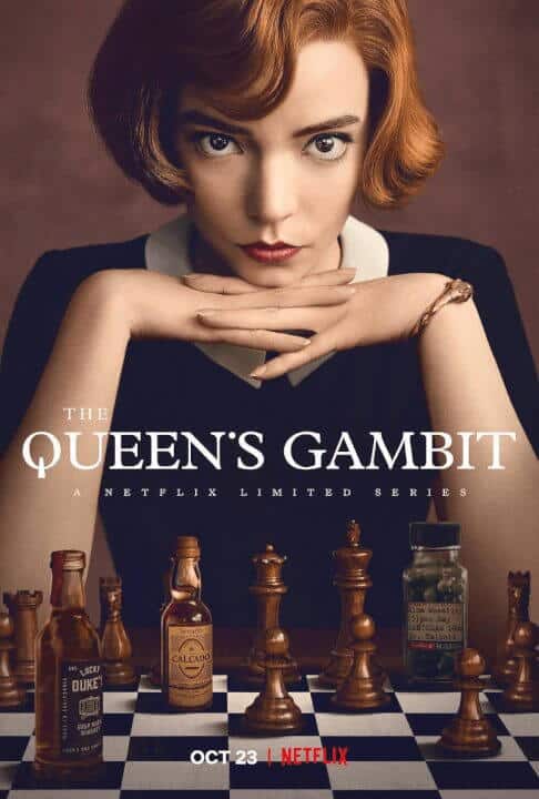 Netflix Limited Series The Queens Gambit Coming In October Poster