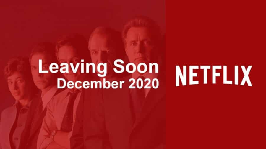 Leaving Soon Netflix December