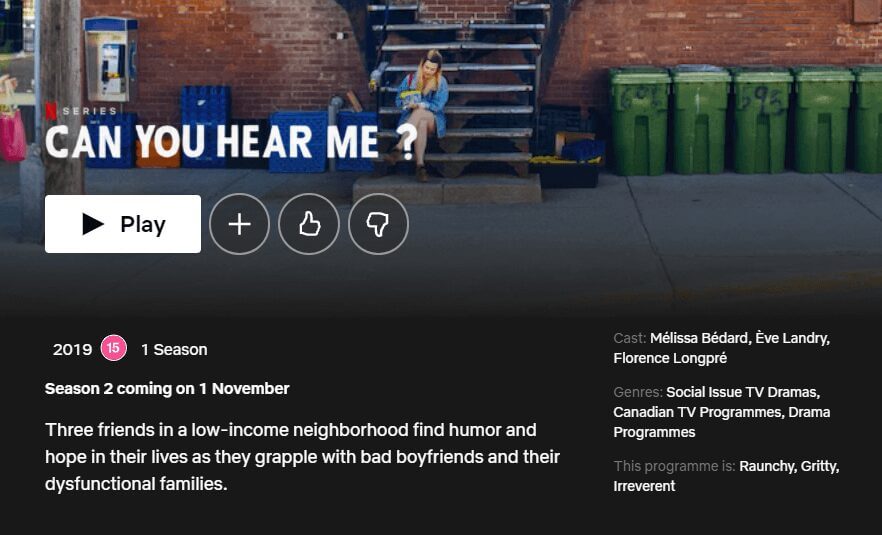Season Release Date Can You Hear Me