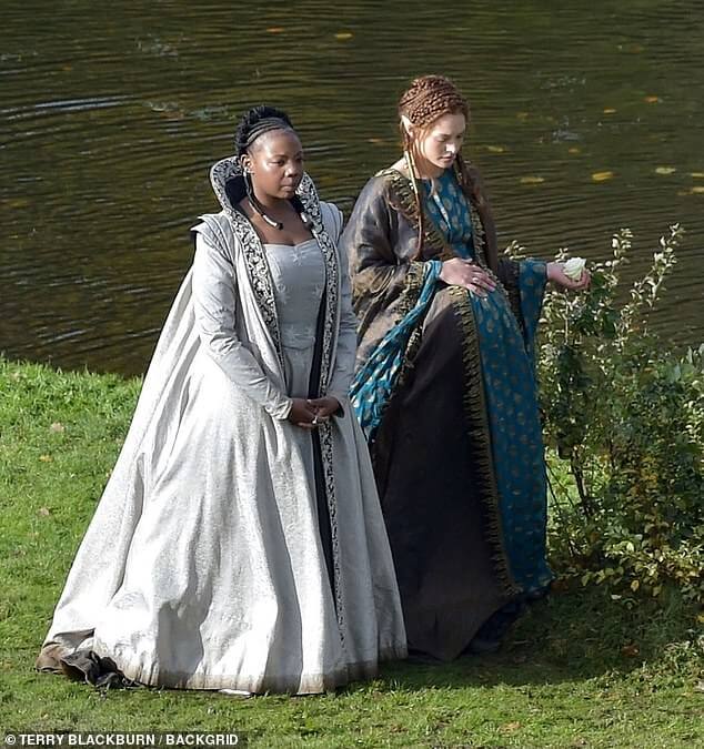 Francesca Findabair Filming The Witcher Season