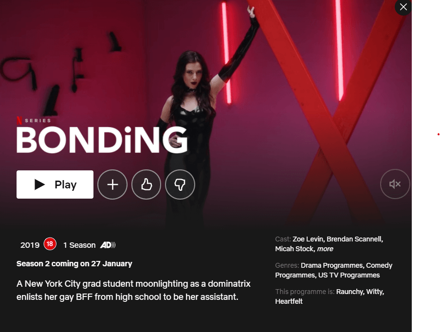 release date for bonding season 2 netflix